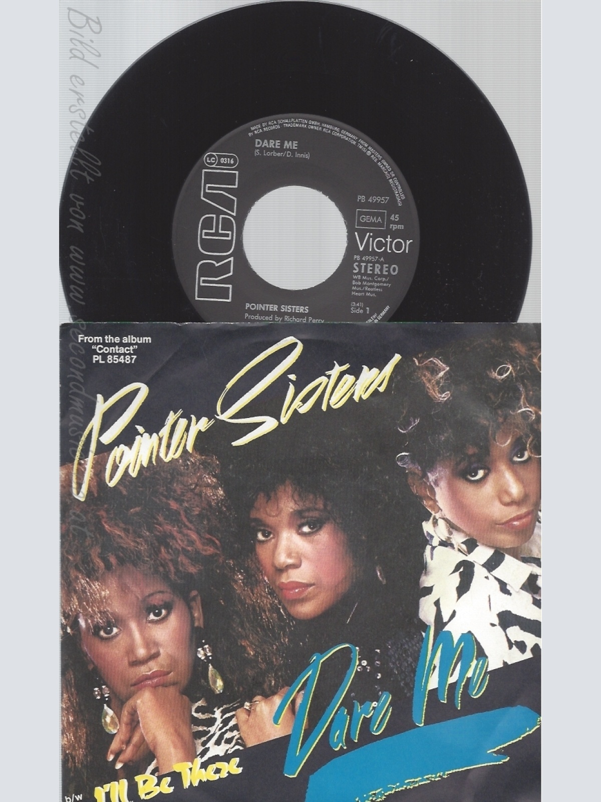 7" POINTER SISTERS-- I LL BE THERE