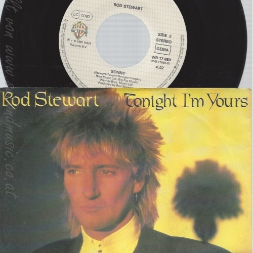 7" ROD STEWART -- TONIGHT IM YOURS