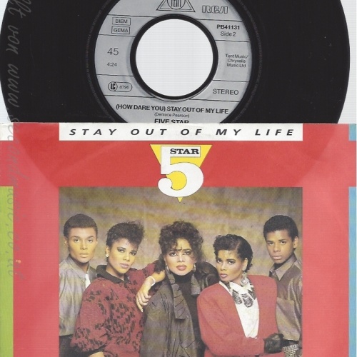 7" STAR 5 -- STAY OUT OF MY LIFE