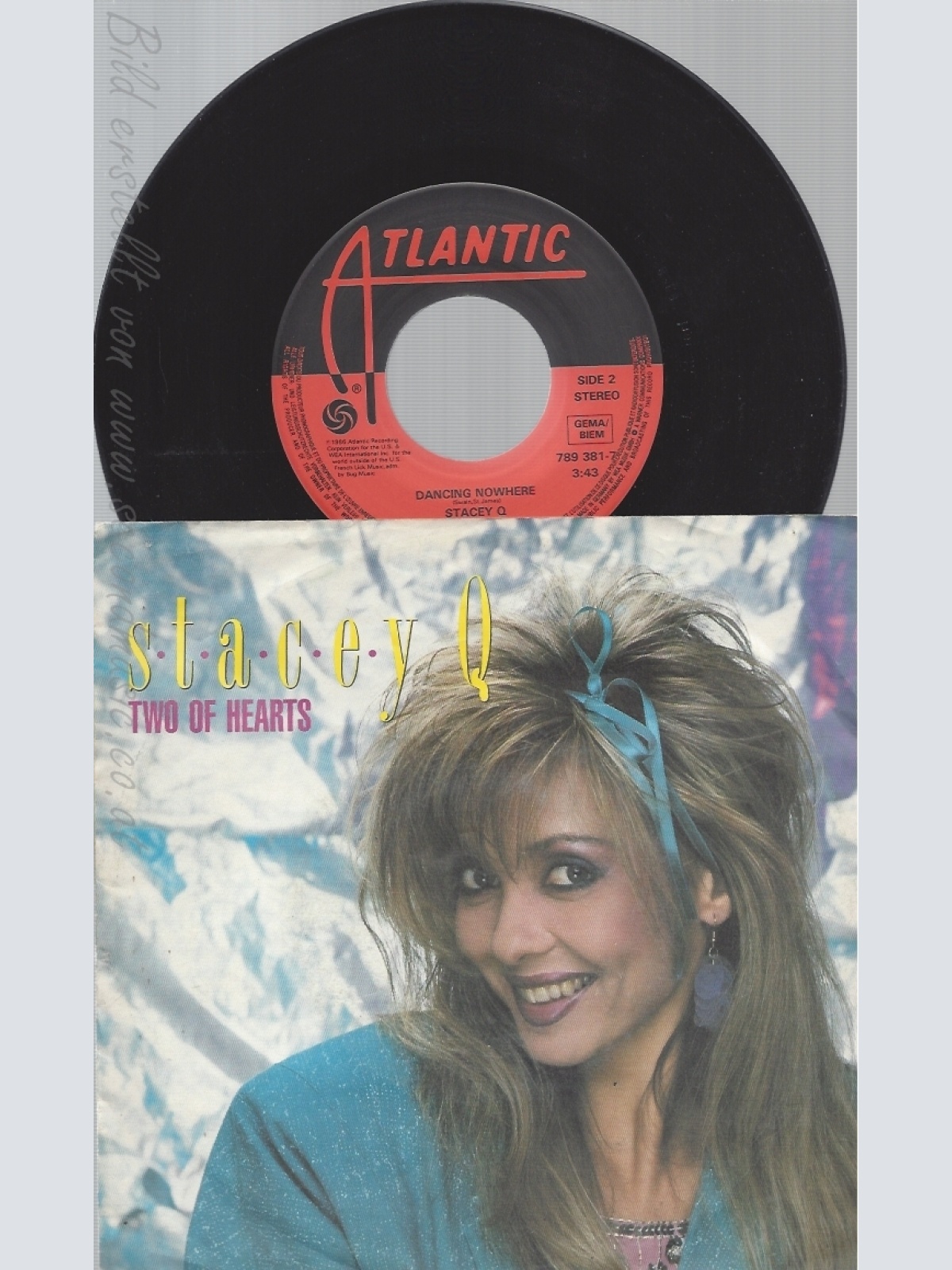 7" STACEY Q -- TWO OF HEARTS