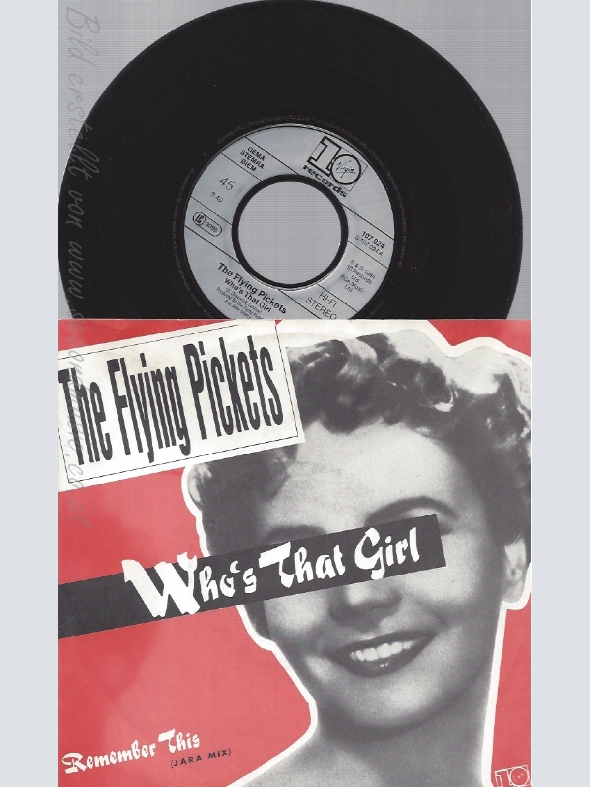 7" THE FLYING PICKETS-- WHOS THAT GIRL