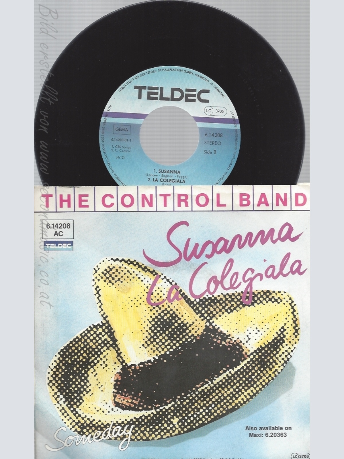7" THE CONTROL BAND --SUSANNA