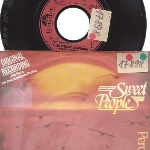 7" SWEET PEOPLE-- ET LES OISEAUX CHANTAIENT