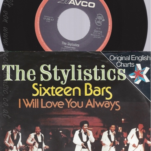 7" THE STYLISTICS -- SIXTEEN BARS