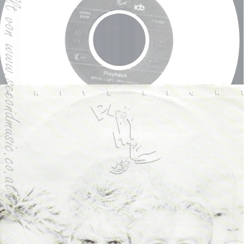 7" WHITE LIGHT -- PLAYHOUSE -- WHITE VINYL !!!