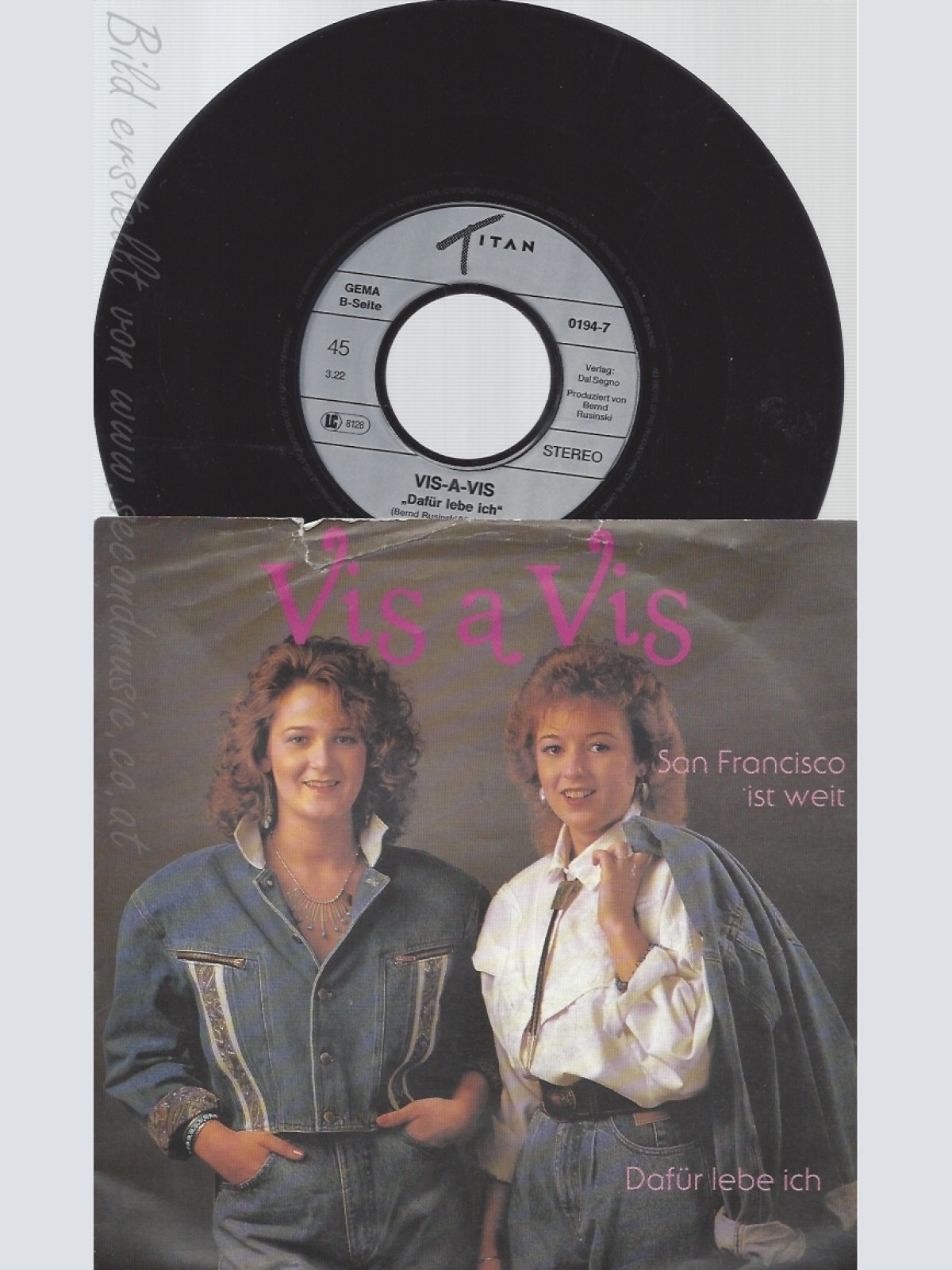 7" VIS A VIS -- SAN FRANCISCO