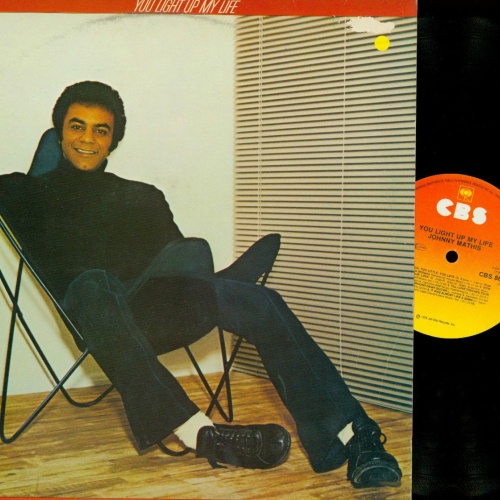LP--JOHNNY MATHIS-- YOU LIGHT UP MY LIFE