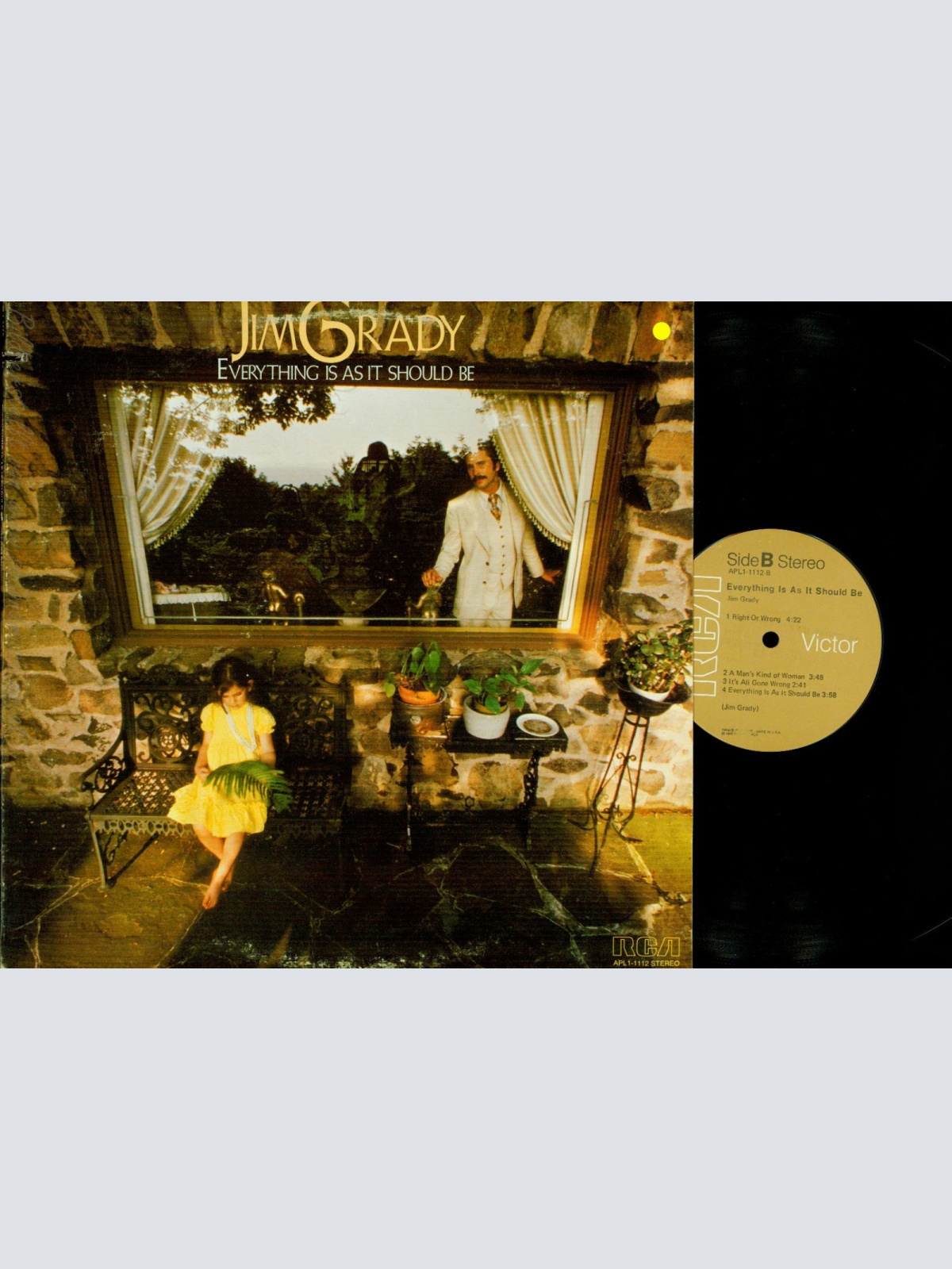 LP--JIM GRADY-- EVERYTHING IS AS IT SHOULD BE