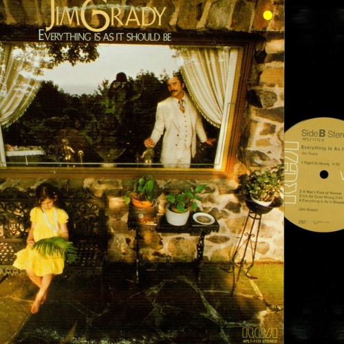 LP--JIM GRADY-- EVERYTHING IS AS IT SHOULD BE