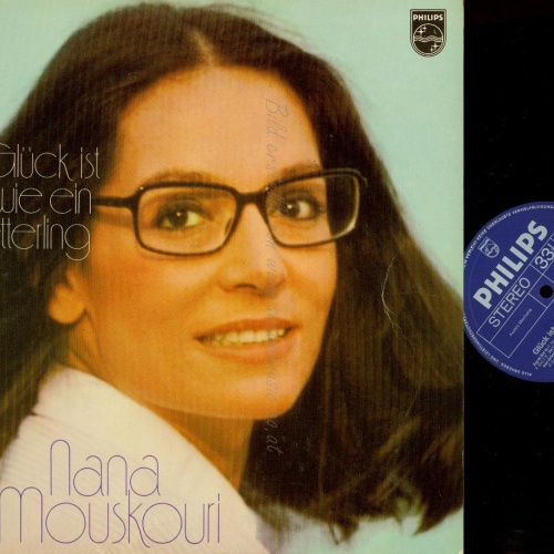 LP--NANA MOUSKOURI -- GLÜCK IST WIE EIN SCHMETTERLING