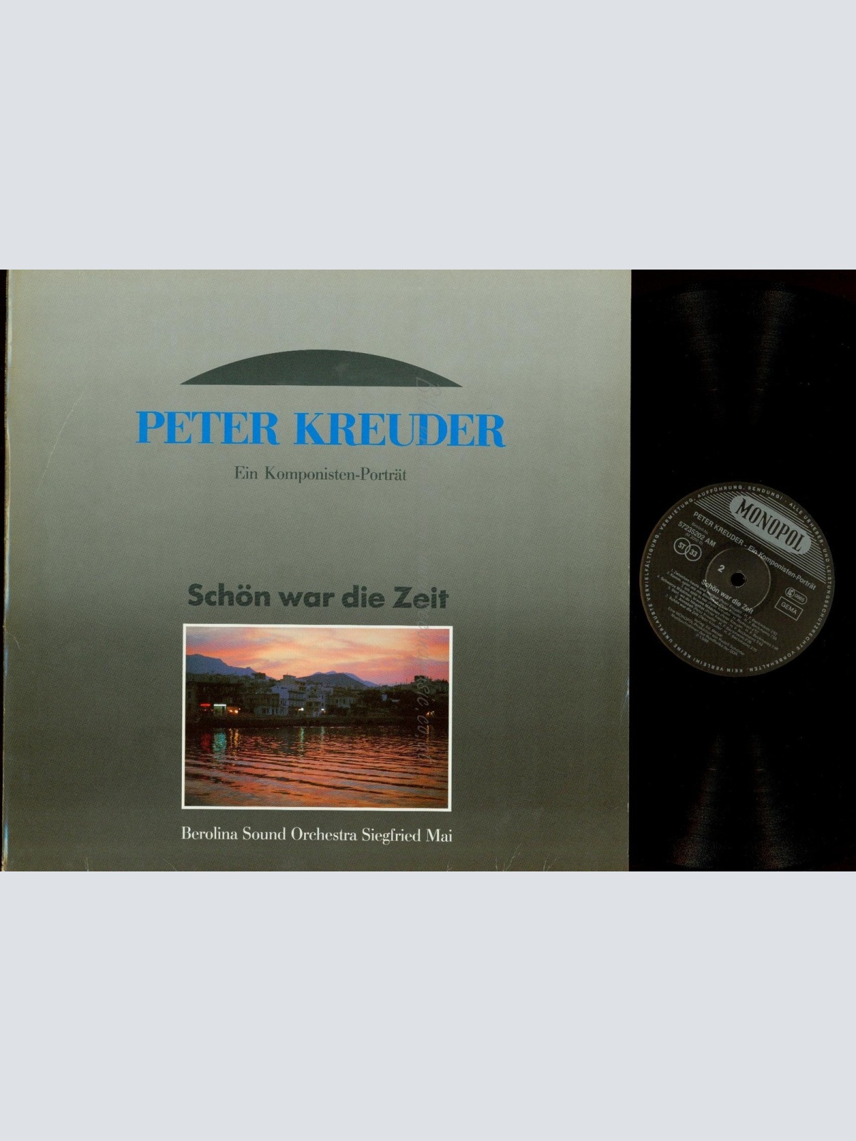 LP--PETER KREUDER -- SCHÖN WAR DIE ZEIT
