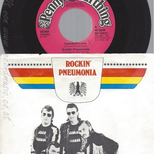 7" -- ROCKIN PMEUMONIOA-- DAREDEVIL LOVER