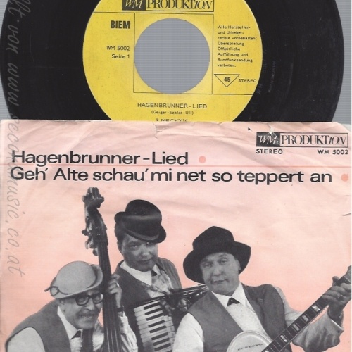 7" --3 MECKYS--HAGEBRUNNER LIED