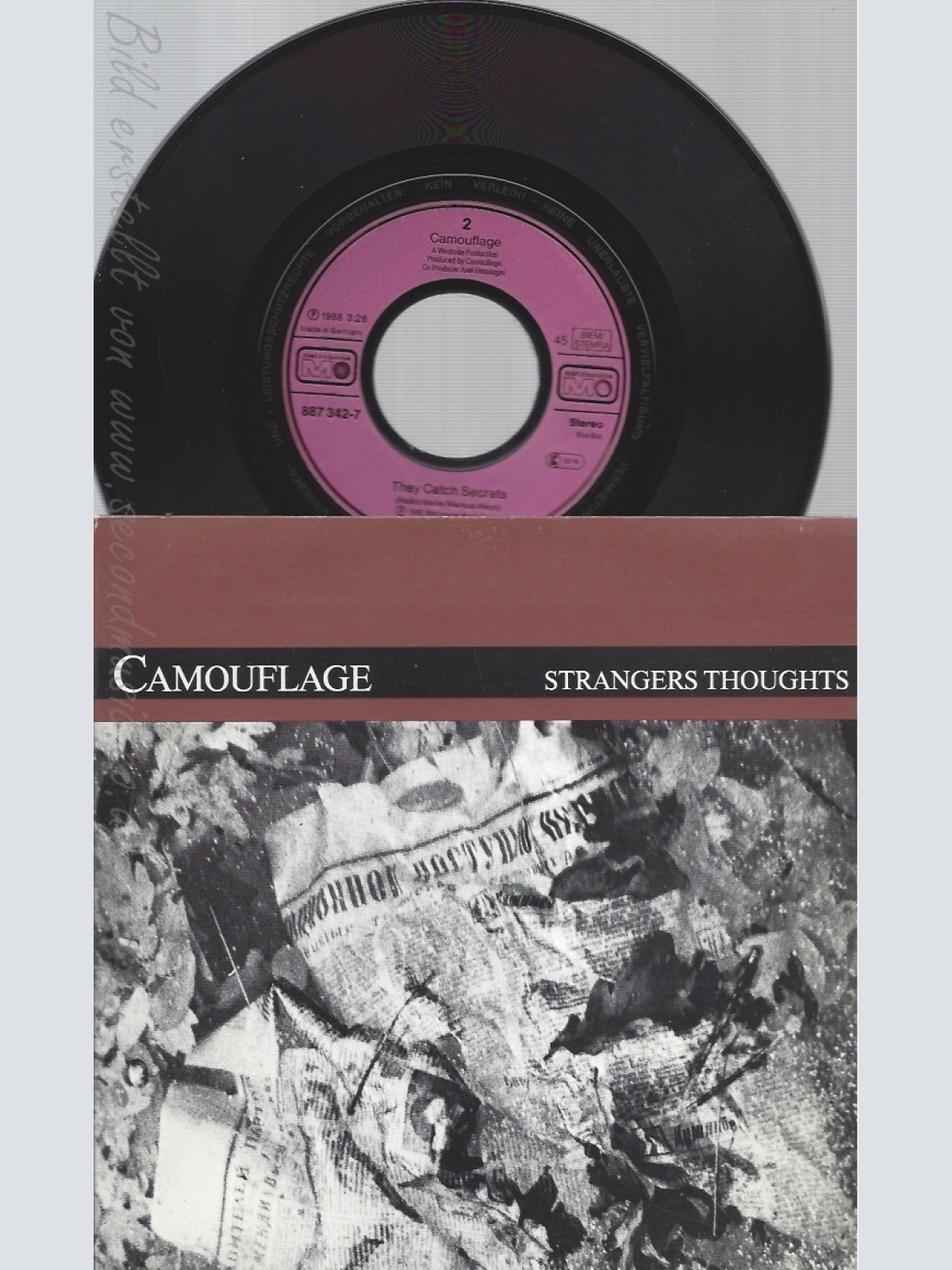 7! CAMOUFLAGE -- STRANGERS THOUGHTS-PROMOTION SINGLE