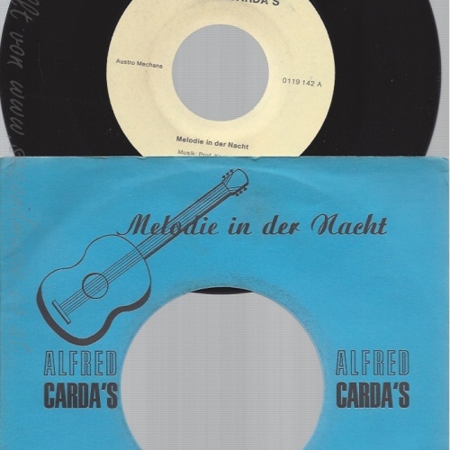 7" ALFRED CARDAS --MELODIE INDER NACHT