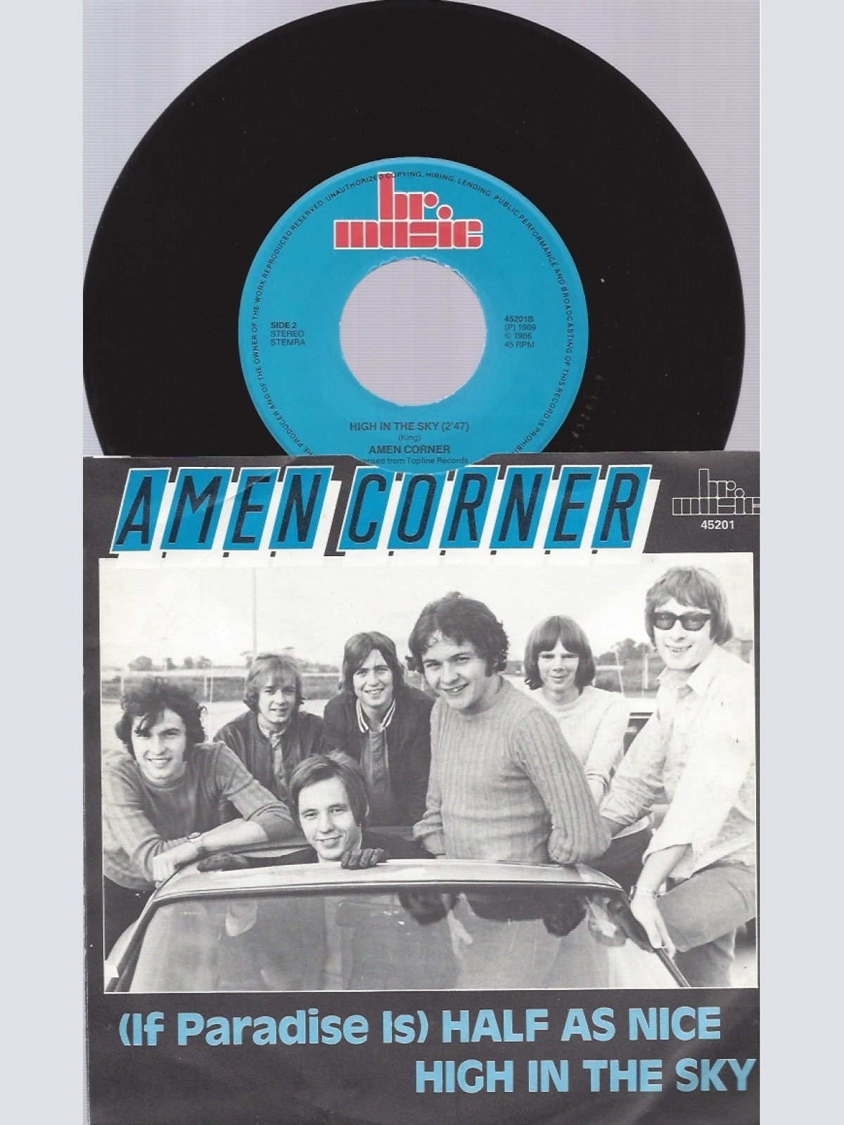 7" AMEN CORNER-- HALF AS NICE