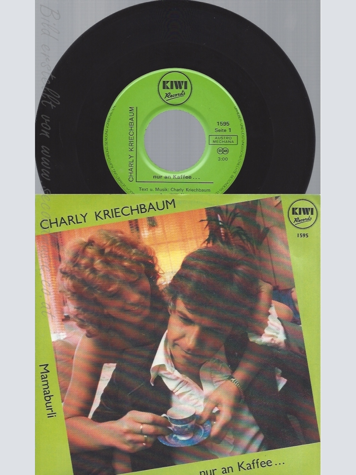 7" CHARLY KRIECHBAUM--NUR AN KAFFEE