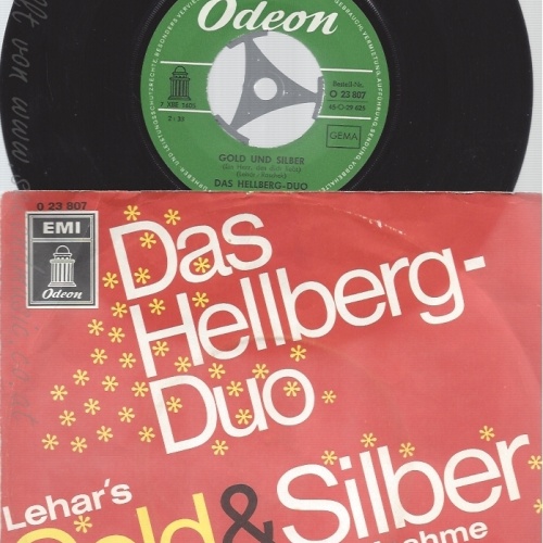 7" DAS HELLBERG DUO --GOLD & SILBER