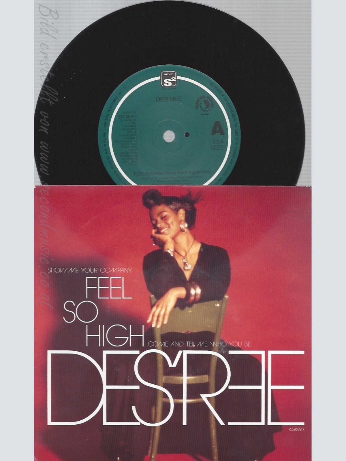7" DES'REE-- FEEL SO HIGH