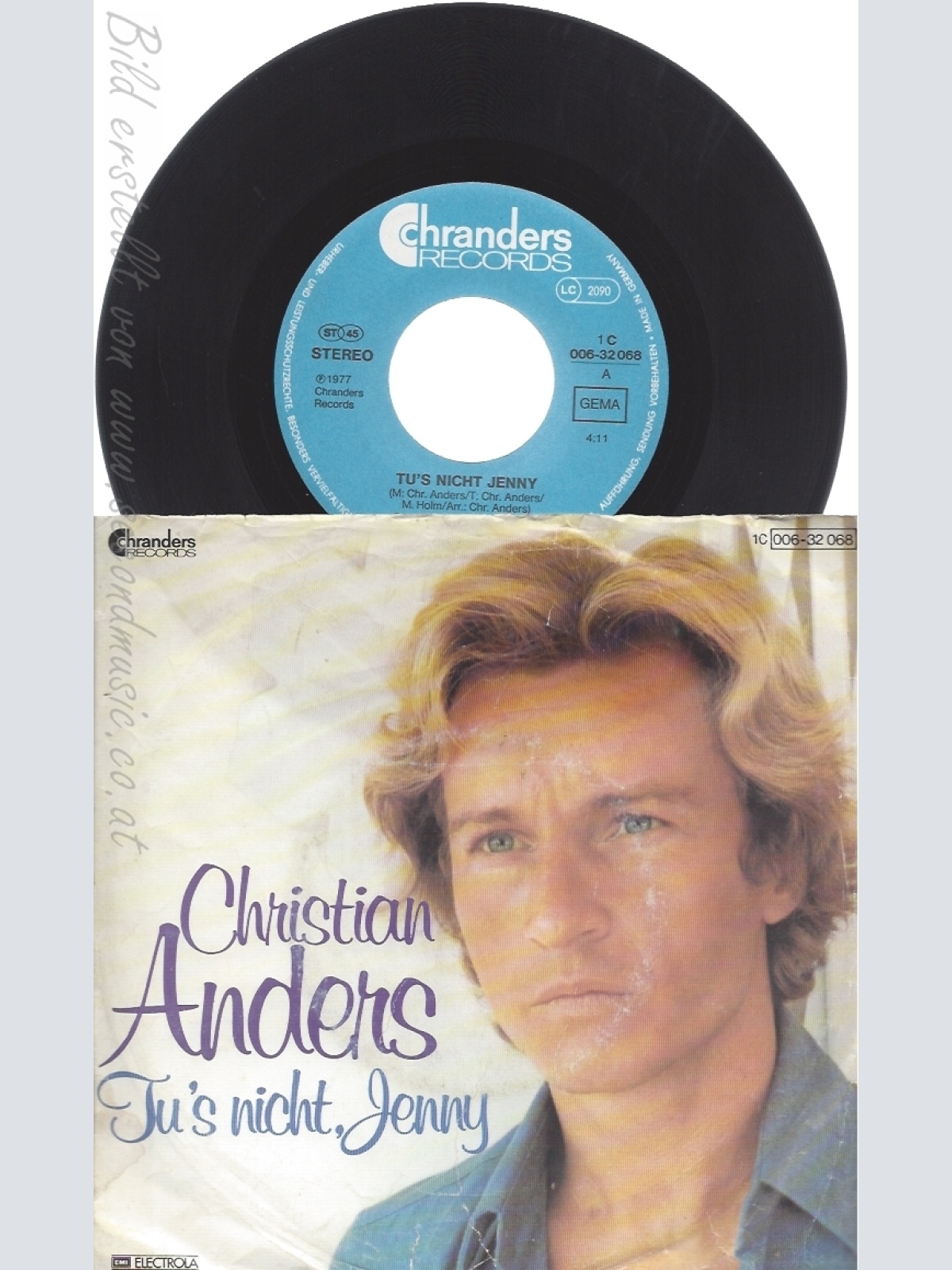 7" CHRISTIAN ANDERS-- TUS NICHT JENNY