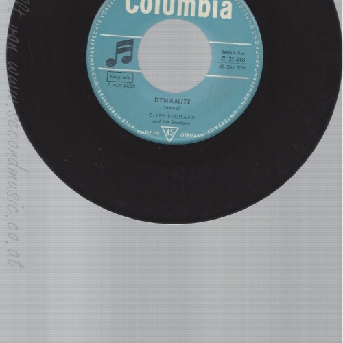 7" CLIFF RICHARD & THE SHADOWS-- TRAVELLIN LIGHT