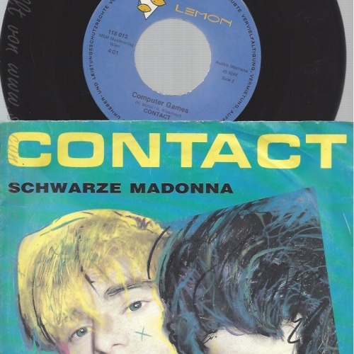 7" CONTACT --SCHWARZE MADONNA