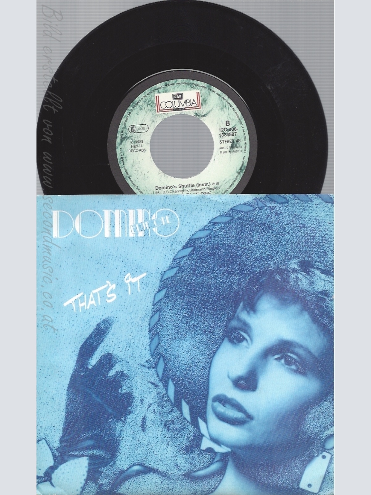 7" DOMINO -- THATS IT- MIT SINGLEFACTS