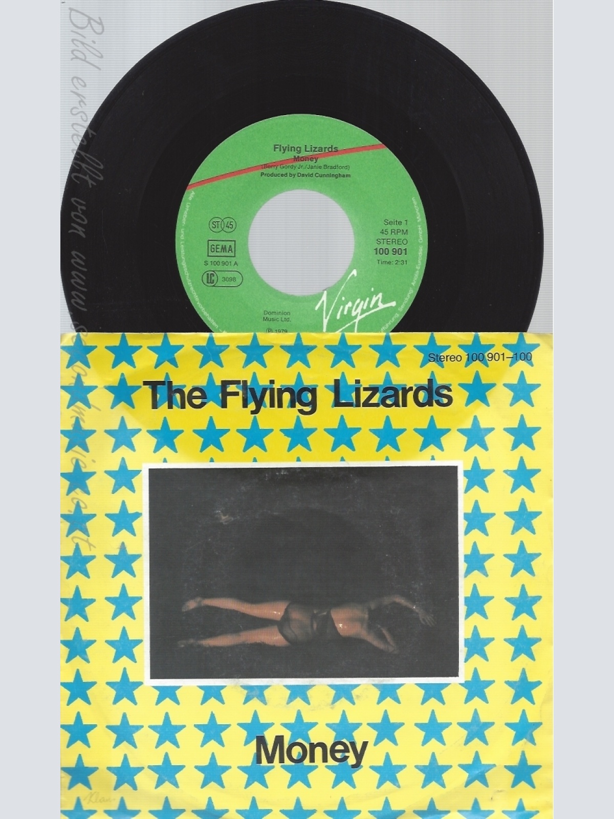 7" FLYING LIZARDS--MONEY