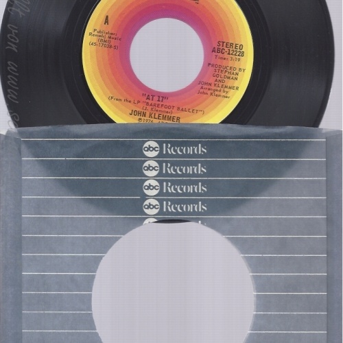 7" JOHN KLEMMER -- FOREST CHILD