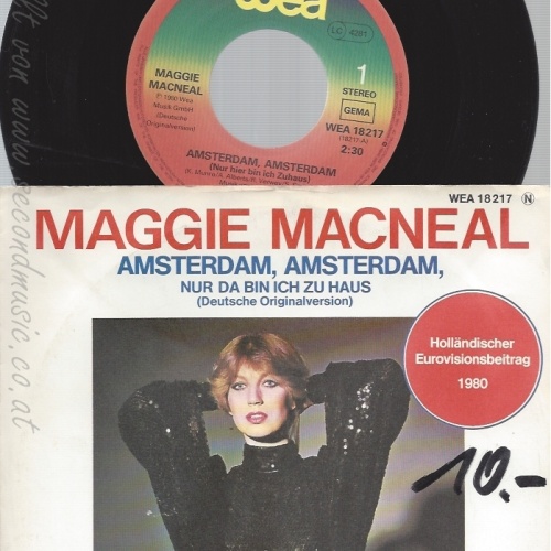 7" MAGGIE MACNEAL-- AMSTERDAM