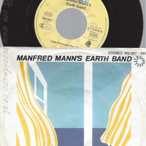 7" MANFRED MANNS EARTH BAND-LIES