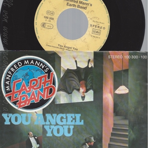 7" MANFRED MANNS EARTH BAND-YOU ANGEL YOU