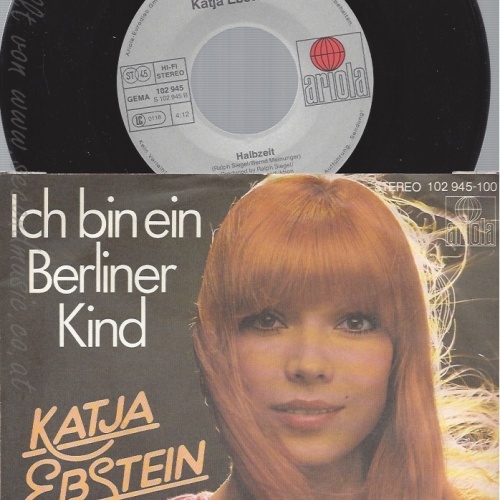 7" KATJA EBSTEIN --ICH BIN EIN BERLINER KIND