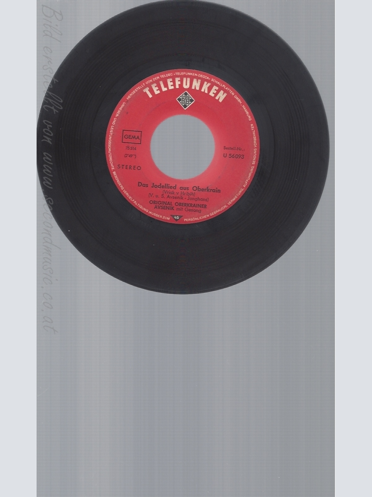 7" OBERKRAINER AVSENIK--HINTERM HÜHNERSTALL