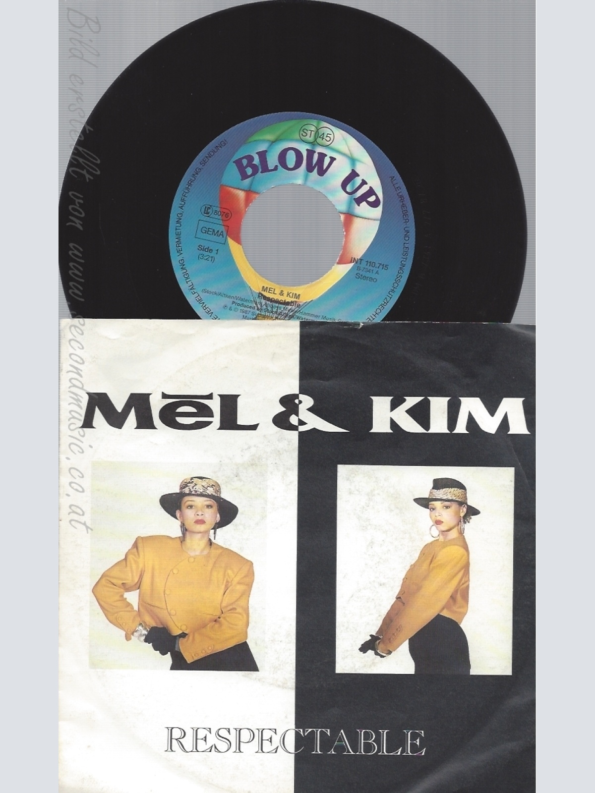7" MEL & KIM -- RESPECTABLE