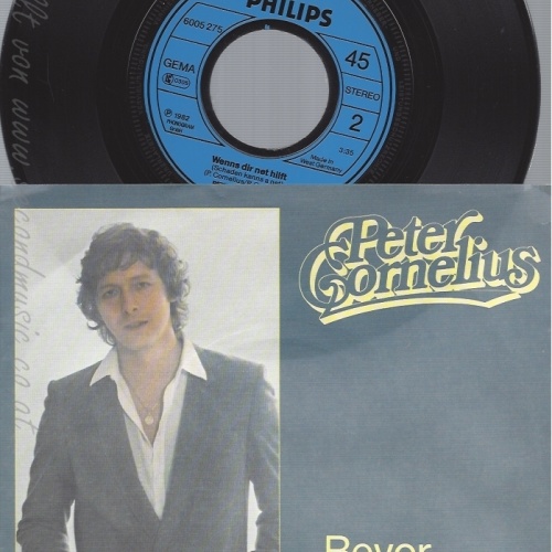 7" PETER CORNELIUS--BEVOR I GEH-MINT