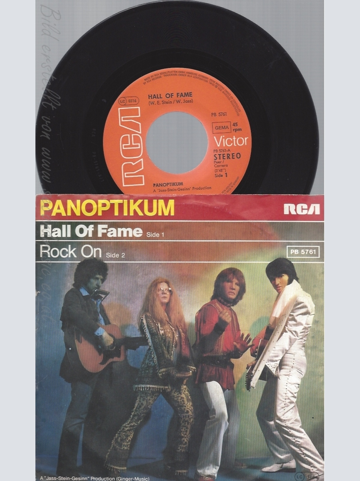 7" PANOPTIKUM -- HALL OF FAME