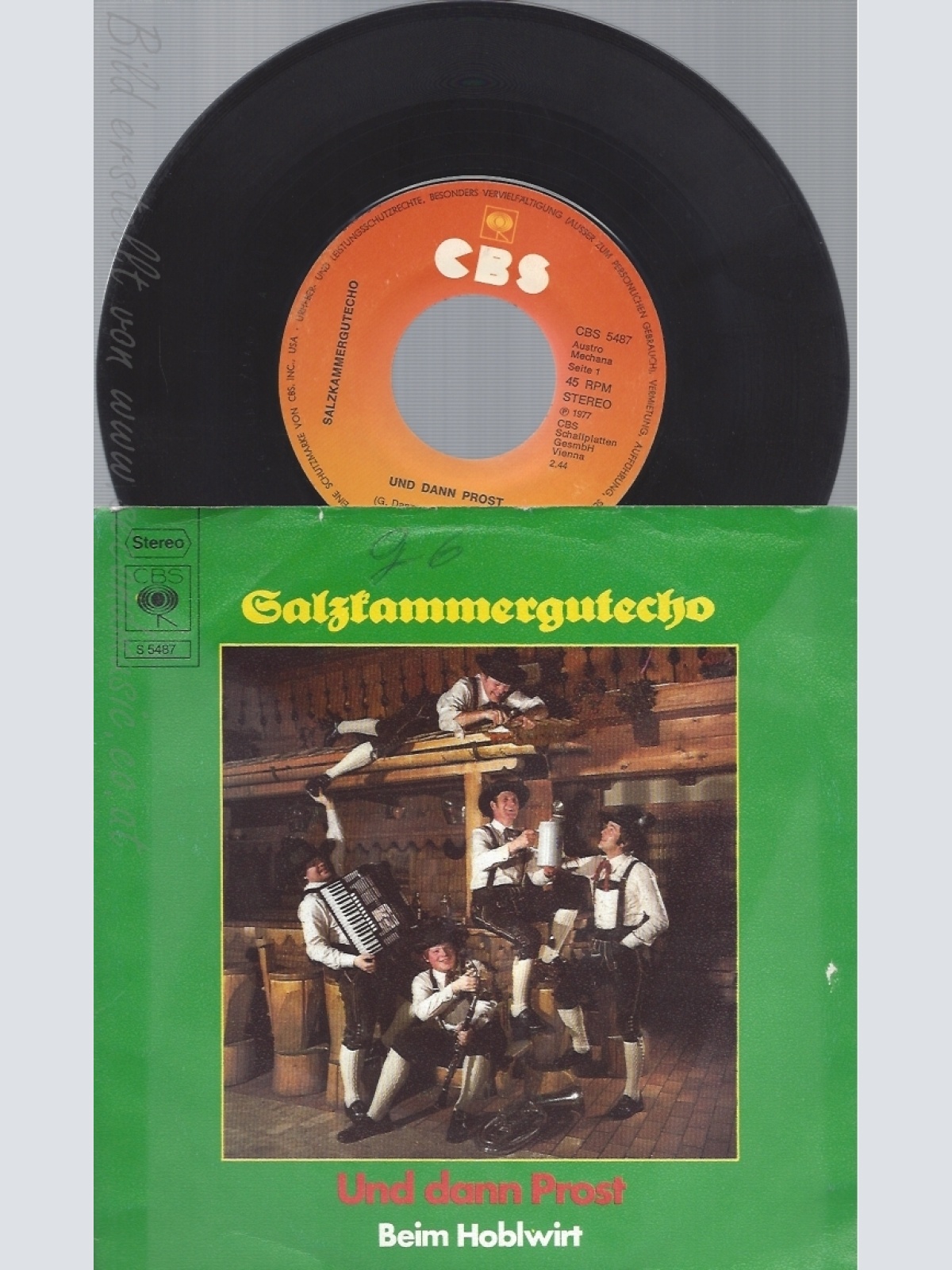 7" SALZKAMMERGUTECHO--UND DANN PROST