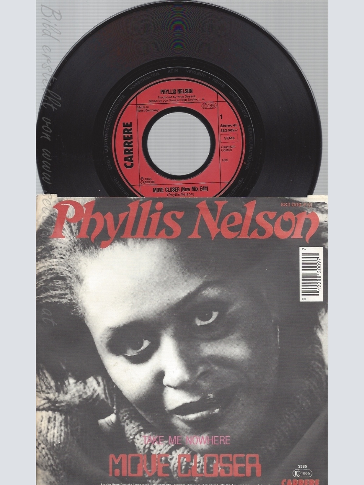 7" PHYLLIS NELSON -- MOVE CLOSER