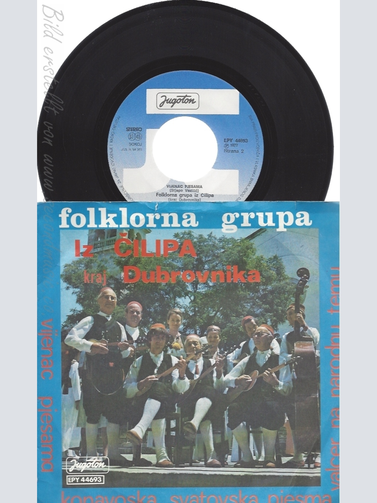 7" VIJENAC PJESAMA--LZ CILIPA