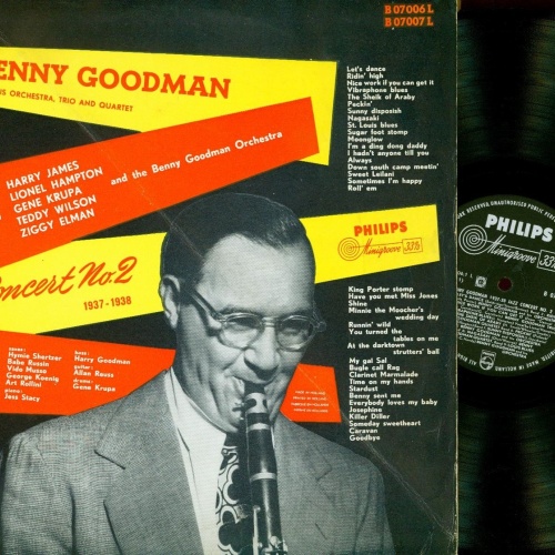 DLP-- BENNY GOODMAN-- JAZZ CONCERT NO2 -- RARR