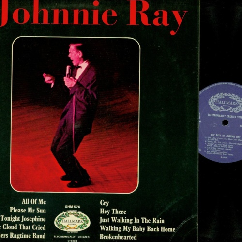 LP-- JOHNNIE  RAY-- THE BEST OF