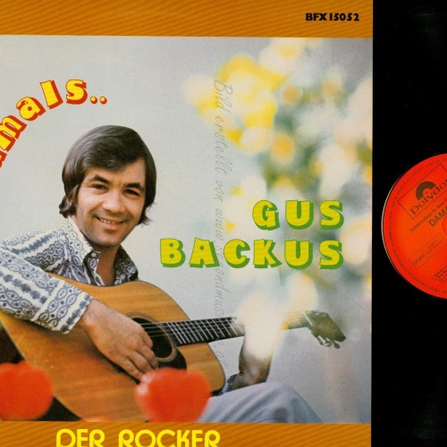 LP-- GUS BACKUS --DER ROCKER--DAMALS--BEAR FAMILY