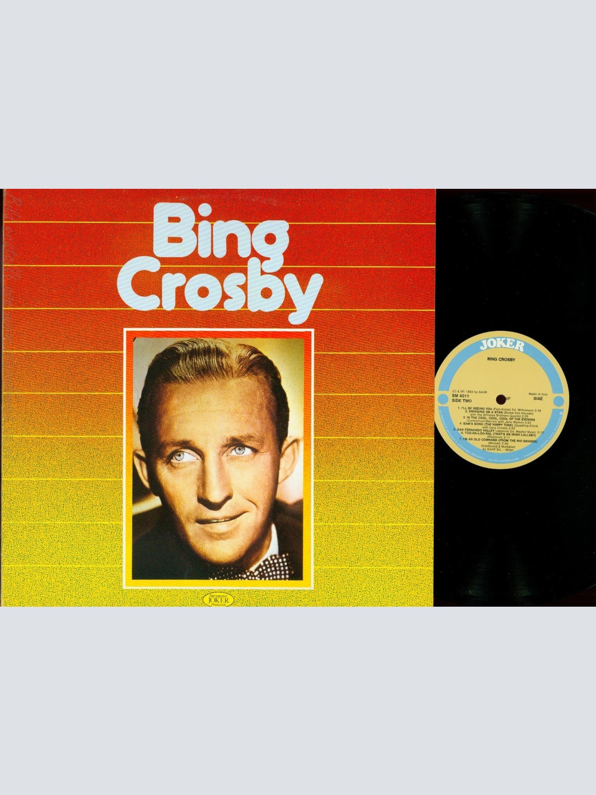 LP-- BING CROSBY-- SAME