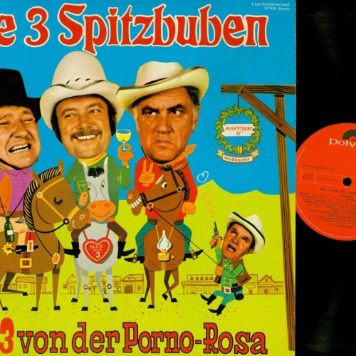 LP-- DIE 3 SPITZBUBEN-- DIE 3 VON DER PORNO ROSA
