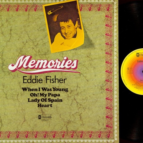 LP--EDDIE FISHER-- WHEN I WAS YOUNG