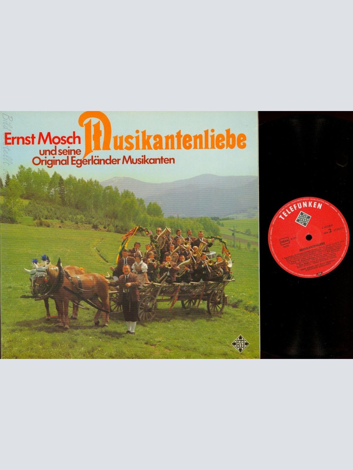 LP--ERNST MOSCH -EGERLÄNDER- MUSIKANTENLIEBE 621364-FOC