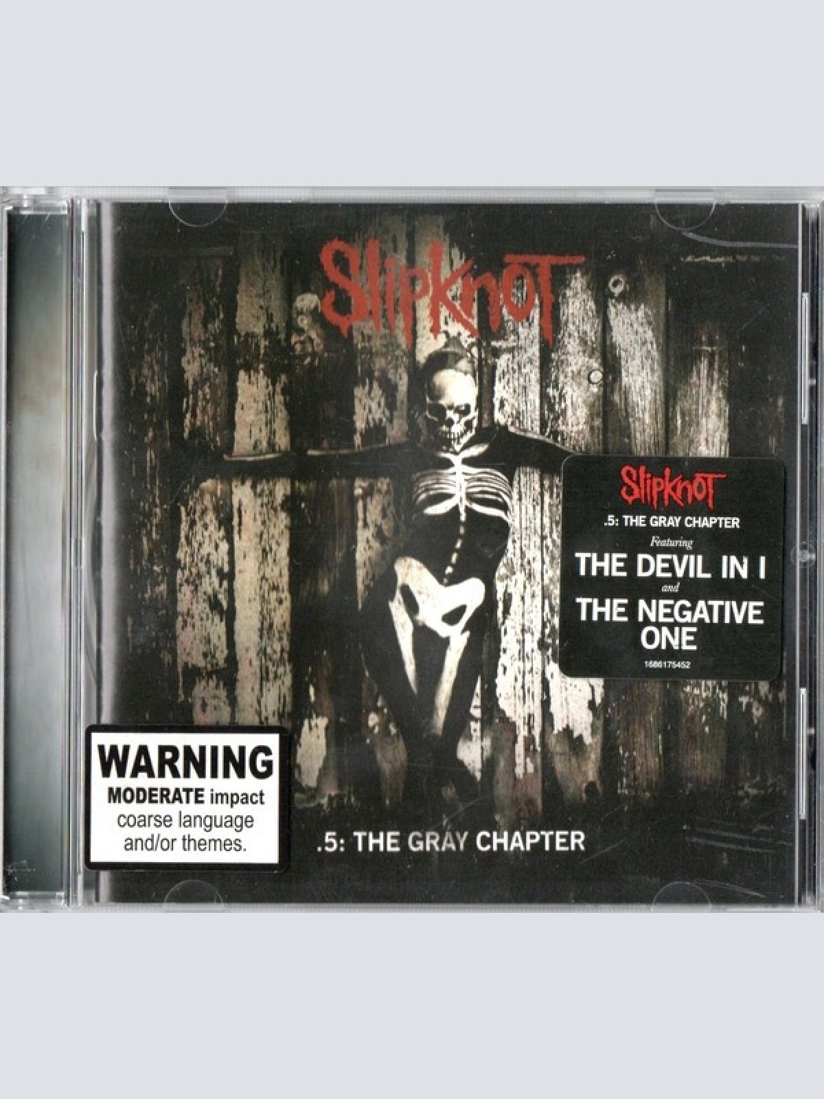 CD, Album Slipknot - .5: The Gray Chapter