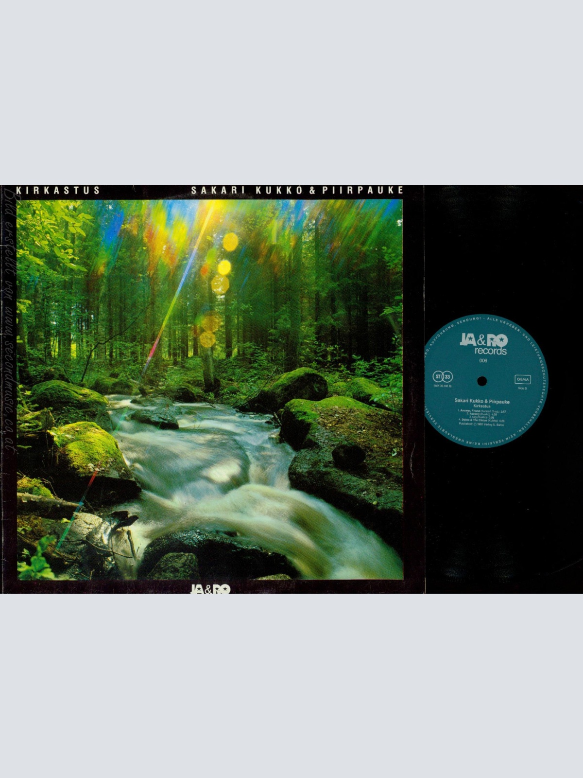 LP--KIRKASTUS--SAKARI KUKKO &PIIRPAUKE