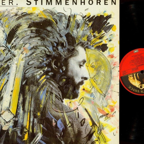 LP--ANDRE HELLER --STIMMENHÖREN